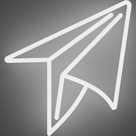 Resim Paper Plane - Neon Tabela 