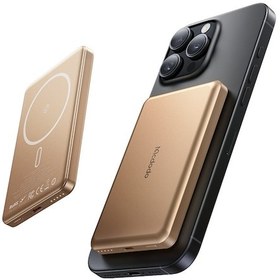 Resim Mcdodo Mc-4642 5000mah 20w Metal Ultra İnce Kablosuz Powerbank Gold 