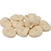 Resim Lasonstiges 10 Adet Mini Maskeler Reçine Maske Flatback Cabochon Bej Kız Yüz Düz Albüm Süslemeleri Dekorasyon Dıy Saç Yay Merkezi Zanaat Yapımı 