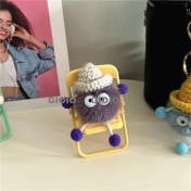 Resim Silver1 Gıoıo Yeni Şanslı Kedi Sevimli Anahtarlık Dıy Küçük Kolye Ejderha Yılı Bebek Çizgi Film Çanta Kolye Anahtarlık (Yurt Dışından) 