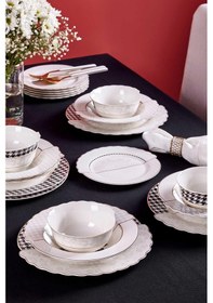 Resim Neva N3276 Berry Hibrit 24 Parça 6 Kişilik Yemek Takımı 