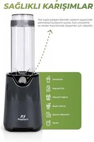 Resim YH-1200 Kişisel Blender - 600W Güçlü & Taşınabilir Smoothie Makinesi 