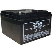 Resim ZOVAL 12v 26ah Mr Enerji 