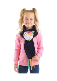 Resim Denokids Unicorn Kız Çocuk Atkı Renkli 
