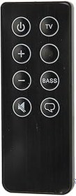 Resim Soundbar Series II Için Evrensel Uzaktan Kumanda, Kullanımı Kolay, 418775 410376 431974 845194 Için Yedek, Yüksek Esnekliğe Sahip Tuşlar 