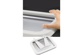 Resim Lirazon Ev Tipi Spatulalı Kore Tarzı Rulo Dondurma Tavası Yoğurt Dondurma Bowl Tabağı Dondurma Yapma Aparat 