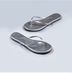 Resim Tkees Flip Flop Terlik Parmak Arası Terlik Gri Gümüş 