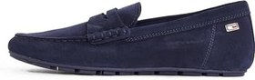 Resim Tommy Hilfiger FLAG SOFT SUEDE DRIVER LOAFER AyakkabıKadın 