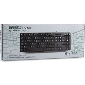 Resim Everest Kb-517u F Standart Klavye Usb S 12934554 