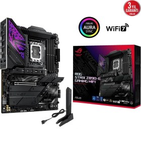 Resim ASUS ROG STRIX Z890-E GAMING WIFI DDR5 7XM2 USB3.2 RGB LAN ATX 