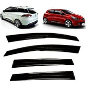 Resim Renault Clio 4 Cam Rüzgarlığı Mugen Tip 4'Lü Set Clio 4 Hatchback 