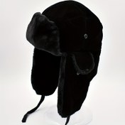 Resim 1 adet Erkek Kışı Artı Kadife Kalın Pamuk Şapka Kulak Koruma Ile Erkekler Kadınlar İçin, Hediye için İdeal Seçim 