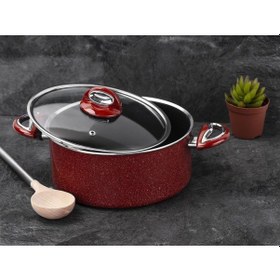 Resim Taç Granit Teflon Derin Tencere 30 CM 