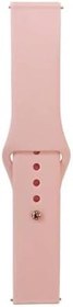 Resim Samsung Galaxy Watch Active 2 44mm Band Serisi 20mm Klasik İle Uyumlu Kordon Silikon Strap Kayış 31243 Vintage Rose 
