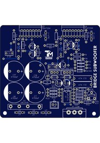 Resim 200 Watt Tda7294 Subwoofer Mono Tek Kanal Bas Amfi Devresi 