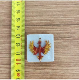 Resim El Yapımı 3d Baskı Anka Kuşu Heykeli 561 Krem 