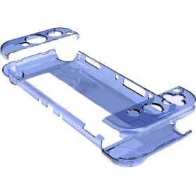 Resim Jingyi Nintendo Switch OLED Model 2021 Için Koruyucu Kılıf Switch OLED Için Çevirmeli Kabuklu Takılabilir Kılıf Kapağı Kristal Kılıf Aksesuarları (Yurt Dışından) 