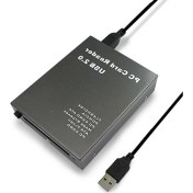 Resim Alfais 4359 Pcmcia To USB 68 Pin Hafıza Kart Okuyucu Çevirici Adaptör 