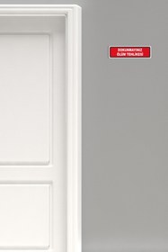 Resim Tekin Ozalit Dokunmayınız Ölüm Tehlikesi 7 X 24,5 