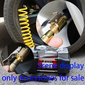 Resim Hızlı Hava Pompası Bağlantısı - Basın Üstü Nozul, Kolay Lastik Şişirme, Dayanıklı Metal Yapı, Tüm Araçlar İçin Uygun, Pil Gerektirmez, Lastik Şişirme Aracı, Araç Bakımı, Şık Metalik Kaplama, Güçlü Tasarım, Pil Gerektirmez 