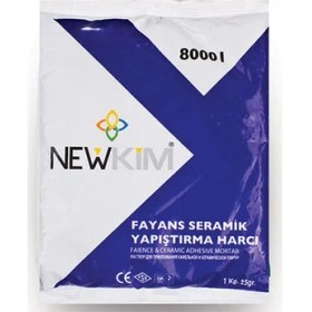 Resim Newkim Fayans Seramik Yapıştırma Harcı 5kg Gri 