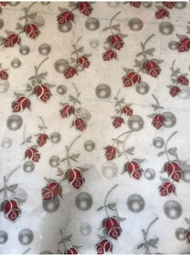 Resim Polset Şeffaf Desenli Masa Örtüsü 80Cm X 200Cm 1.8Mm Pvc Masa Ört 