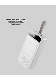 Resim Ceylan Adam Lightning Ve Type-c Girişli 50000mah Powerbank Çok Renkli 