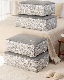 Resim 4'lü Baza Altı Yastık Yorgan Kazak Hurcu 