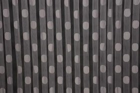 Resim PUANLI MODEL GRİ RENK İP PERDE HAZIR DÜĞMELERİ DİKİLMİŞ İP PERDE 300 * 270 cm 