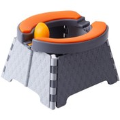 Resim Samdoo Katlanabilir Pp+silikon Tuvalet, Islaklık Koruması, 30 Poşet Ve Taşıma Çantası İle - Siyah/turuncu/gri/mavi Seçenekli 