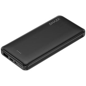 Resim sarıbalon Shaza 4'ü 1 Arada 10.000 mAH Smart Chip Siyah Powerbank 