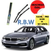 Resim Rbw Pro Bmw 5 Series Touring (2017-2023) Aracınız Için Özel Üst Seviye Pro Muz Tip Silecek Takımı 