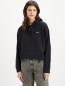 Resim Levi's Kadın Kapüşonlu Siyah Sweatshirt - 001tz-0000 001 