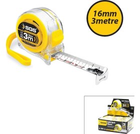 Resim Tios Shop Krm 12 Adet 3mt x 16MT Şeffaf Stoplu Şerit Metre (5047) Krm 