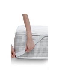 Resim Bebesi 240x200 Cm Alez Pamuklu Köşe Lastikli Sıvı Geçirmez Beyaz 