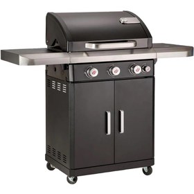 Resim LANDMANN 12127 REXON 3.1 GAZLI OUTDOOR GRILL SİYAH 