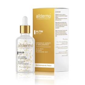 Resim Alldermo Gold Kırışıklık Karşıtı ve Nemlendirici Serum 30 ml 