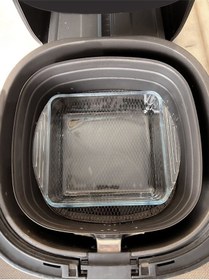 Resim Airfryer Uyumlu Kare Borcam Gri 