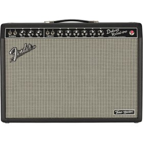 Resim Fender Tone Master Deluxe Reverb Elektro Gitar Amfisi - Black 