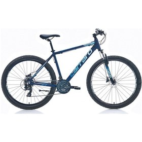 Resim Carraro Force 720 27.5 Jant Full Shimano Hidrolik Disk Dağ Bisikleti 38 Kadro Koyu Mavi 