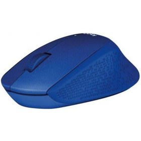 Resim M330 Sessız Kablosuz Usb Optik Mouse Mavi 910-004910 