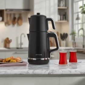 Resim Menamood Tea Style Çay Makinesi Siyah 