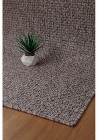 Resim Premium Kalite Kaymaz Tabanlı Natura Doğal Yıkanabilir Yolluk Oturma Odası Balkon Mutfak Gri-102 Kahverengi 