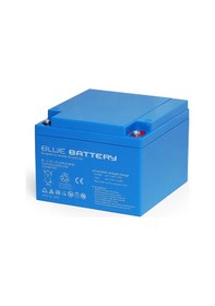 Resim Blue Battery 12 V 26 Amper Bakımsız Kuru Akü Ups Aküsü 