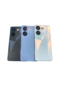 Resim Tecno Camon 20 Pro Ck7n Kasa Arka Kapak Pil Kapağı Mavi 