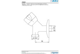 Resim E.C.A Pınar Çamaşır Musluğu 102109276 