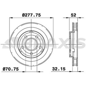 Resim ON FREN DISK AYNASI OPEL SINTRA 2.2DTI 3.0I 