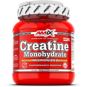 Resim AMIX Creatine Monohydrate Powder 500 GRAM 100 SERVİS 