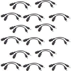 Resim Flameer 30X Dc 7.4x5.0mm 4.5x3.0mm Hp Dell Laptop Adaptörü Bağlayıcı Kablosu Için (Yurt Dışından) 