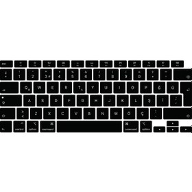 Resim Macbook Air Uyumlu M1 2020 A2337 13" Silikon Klavye Koruyucu 